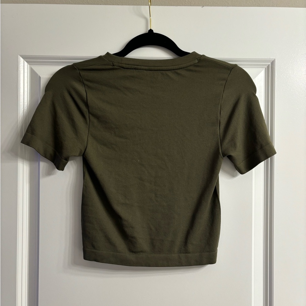 Cropped fitted tee - Picture 2 of 2